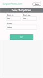 Mobile Screenshot of gurgaon-hotels.com